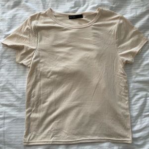 Brit & Brie Basic Cream Top